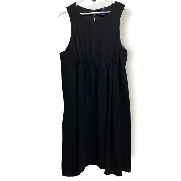 Gap maternity Black Racerback Dress size Large - Picture 1 of 7